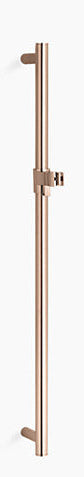 HANDSHOWER SLIDE BAR - KOHLER PREMIUM -  ( ROSE GOLD - PREMIUM - 0x762 mm - 31inchX0inch )