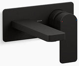PARALLEL 1 HANDEL WM LAV FCT(SHORT SPOUT - KOHLER PREMIUM -  ( MATT BLACK - PREMIUM - 0x0 mm - 0inchX0inch )