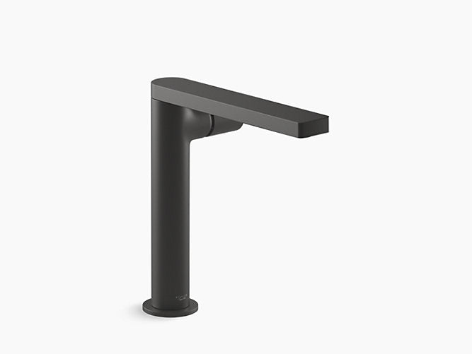 (O2S)COMPOSED SH TALL LAV FCT-SIDE HANDLE - KOHLER LUXURY -  ( MATT BLACK - LUXURY - 0x15 mm - 0inchX0.5inch )
