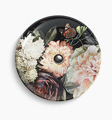DUTCHMASTER BLUSH FLORAL ROUND LAVATORY WASH BASIN - KOHLER LUXURY -  ( BLUSH FLORAL - LUXURY - 0x449 mm - 0inchX17.9inch )
