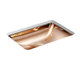 FOREFRONT UNDERCOUNTER LAVATORY - KOHLER LUXURY -  ( ROSE GOLD - LUXURY - 570x400 mm - 22.8inchX16inch )