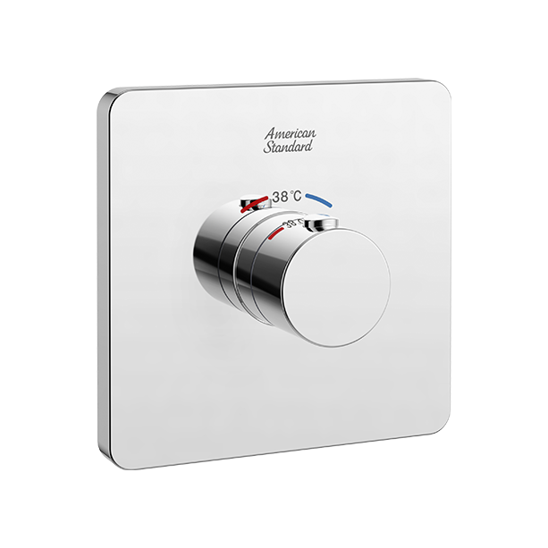THERMOSTATIC BATH AND SHOWER MXR TRIM - AMERICAN STANDARD -  ( CHROME - EASYSET - 0x15 mm - 0inchX0.5inch )