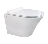 EWC WM CORA VORTEX(P TRAP-225MM) - HINDWARE -  ( STAR WHITE - CORA VORTEX - 525x365 mm - 21inchX14.6inch )