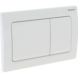 ACTUATOR PLATE ALPHA 01 SQUARE - GEBERIT -  ( WHITE - ALPHA - 525x350 mm - 21inchX14inch )