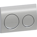 ACTUATOR PLATE ALPHA 25 ROUND - GEBERIT -  ( BRIGHT CHROME - ALPHA - 525x350 mm - 21inchX14inch )