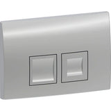 ACTUATOR DELTA 50 - GEBERIT -  ( BRIGHT CHROME - MID LINE - 0x0 mm - 0inchx0inch )