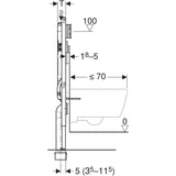 DUOFIX CONC.CISTERN UP-720 8CM THICK F/M - GEBERIT -  (  - SIGMA - 0x0 mm - 0inchx0inch )