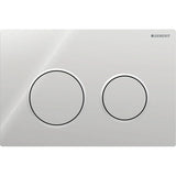 ACTUATOR PLATE OMEGA 20 ROUND - GEBERIT -  ( BRIGHT CHROME - OMEGA - 525x350 mm - 21inchX14inch )