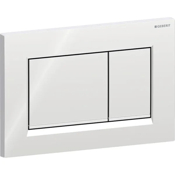 ACTUATOR PLATE SIGMA 20 SQUARE - GEBERIT -  ( BRIGHT CHROME - SIGMA - 600x400 mm - 24inchX16inch )