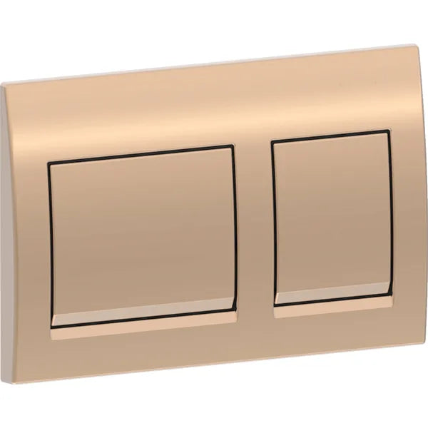 ACTUATOR PLATE ALPHA 35 SQUARE - GEBERIT -  ( ROSE GOLD - ALPHA - 0x0 mm - 0inchx0inch )