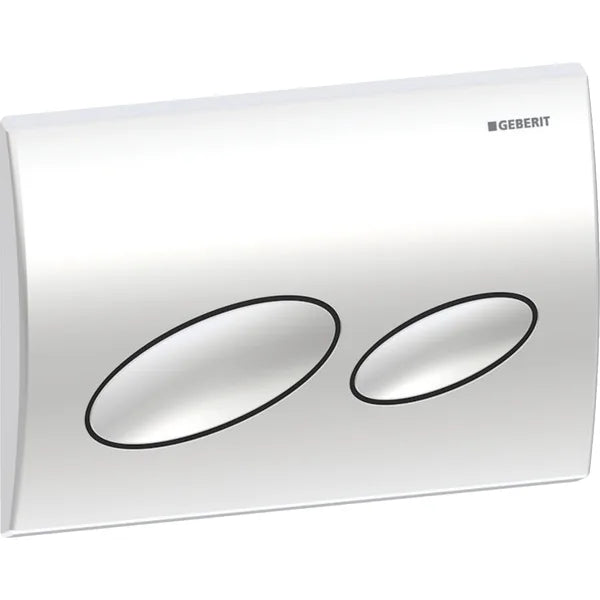 ACTUATOR PLATE KAPPA 20 - GEBERIT -  ( GLOSS CHROME -  - 0x0 mm - 0inchx0inch )