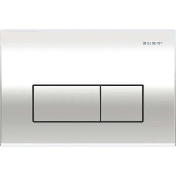 ACTUATOR PLATE KAPPA 50 - GEBERIT -  ( MATT CHROME - OMEGA-LOW HIGHT - 0x0 mm - 0inchx0inch )