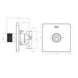 EASYSET FOR HAND SHOWER - AMERICAN STANDARD -  ( WARM SUNSET - EASYSET - 0x15 mm - 0inchX0.6inch )