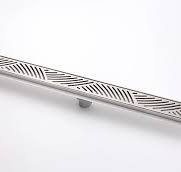 FLOOR DRAIN - KOHLER LUXURY -  ( POLISHED CHROME - LUXURY - 0x900 mm - 36inchX0inch )
