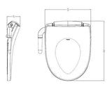 PURECLEAN BIDET S/C FOR 6321IN-SS-0 - KOHLER PREMIUM -  ( WHITE - PREMIUM - 0x0 mm - 0inchx0inch )