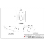 ORISSA PAN - ESSCO SWARE -  ( WHITE - ELEMENTS - 0x0 mm - 0inchX0inch )