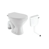 EWC WITH WALL HUNG CISTERN, 39MM DRAINAG ( BOLT DISTANCE 9INCH)- ESSCO SWARE -  ( WHITE - ESSCO SANITARY WARE - 0x0 mm - 0inchX0inch )