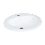 TABLE TOP WASH BASIN - ESSCO SWARE -  ( WHITE -  - 530x440 mm - 21.2inchX17.6inch )