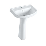 WALL HUNG WASH BASIN - ESSCO SWARE -  ( WHITE -  - 550x410 mm - 22inchX16.4inch )