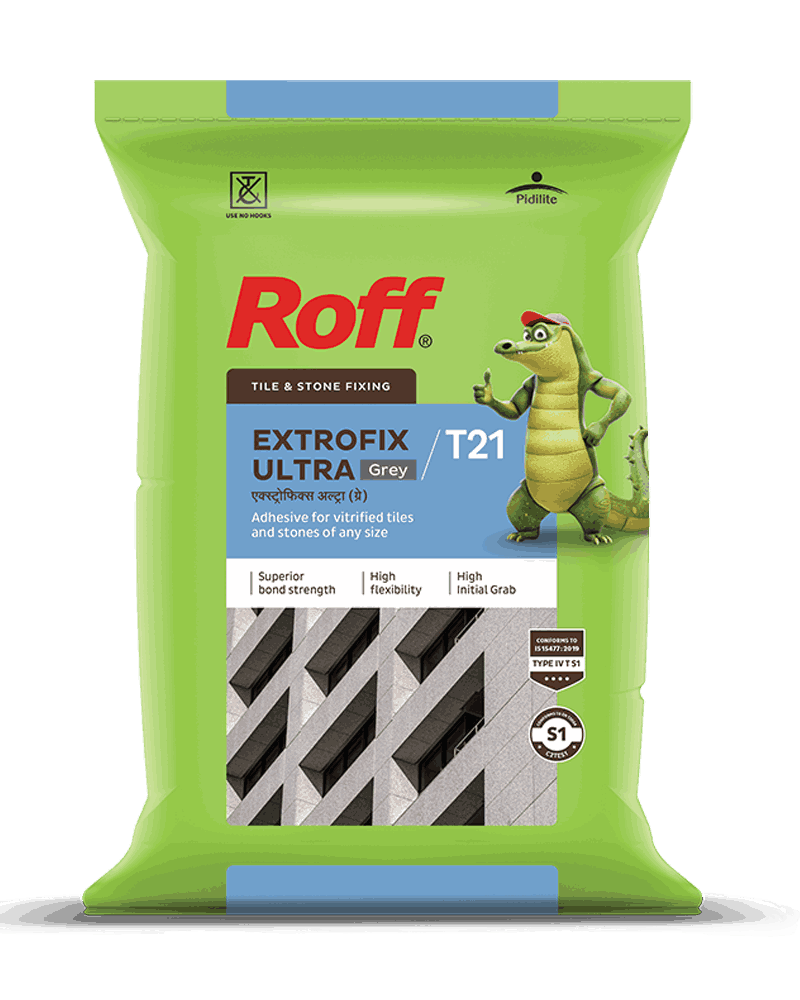 ROFF EXTROFIX ULTRA ADHESIVE-GREY(20 KG) - ROFF -  ( GREY -  - 0x0 mm - 0inchx0inch )
