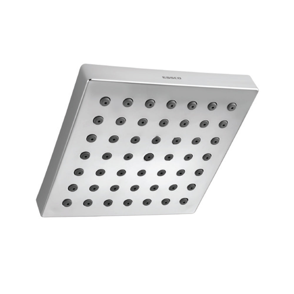 OVERHEAD SHOWER SQUARE S.FLOW - ESSCO FAUCET -  ( CHROME - OVERHEAD SHOWER - 114x114 mm - 4.56inchX4.56inch )