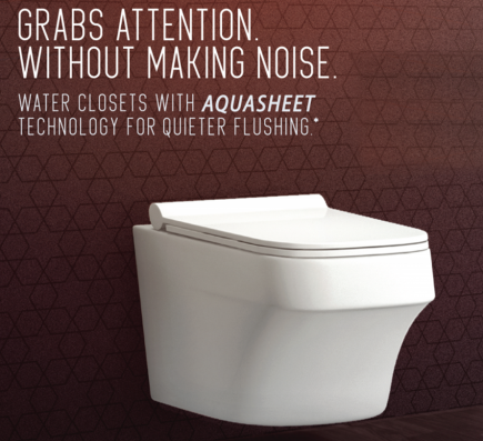 (PRUN) E.W.C W/M AMAZON AQUA SHEET W/S.COVER ( BOLT DISTANCE 7INCH) - HINDWARE -  ( STAR WHITE - ITALIAN - 530x365x355 mm - 21.2inchx14.6inchx14.2inch )