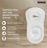 EWC W/H W/O SEAT COVER FOR 26998IN-0 ( BOLT DISTANCE 7INCH) - KOHLER PREMIUM -  (  - PREMIUM - 0x0 mm - 0inchx0inch )