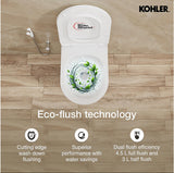EWC W/H W/O SEAT COVER FOR 26998IN-0 ( BOLT DISTANCE 7INCH) - KOHLER PREMIUM -  (  - PREMIUM - 0x0 mm - 0inchx0inch )