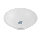 TABLE TOP WASH BASIN ROUND - HINDWARE -  ( STAR WHITE - ELEGANCE - 350x350 mm - 14inchX14inch )