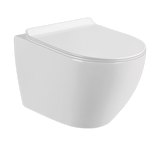 E.W.C W/M RIMLESS ESSENCE NEO W/SEAT COVER ( BOLT DISTANCE 7) - HINDWARE -  ( STAR WHITE - ESSENCE NEO - 500x370x360 mm - 20inchX14.8inchX14.4inch )