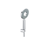 POLO GREY HANDSHOWER WT 1.5 M HOSE PIPE & HOOK - HINDWARE FAUCETS -  ( POLISHED CHROME - GLAMOUR SHOWERS - 0x0 mm - 0inchx0inch )