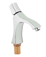 SINGLE LEVER BASIN MIXER TALL - HINDWARE FAUCETS -  ( POLISHED CHROME - ARMADA-GLAMOUR - 0x15 mm - 0inchX0.5inch )