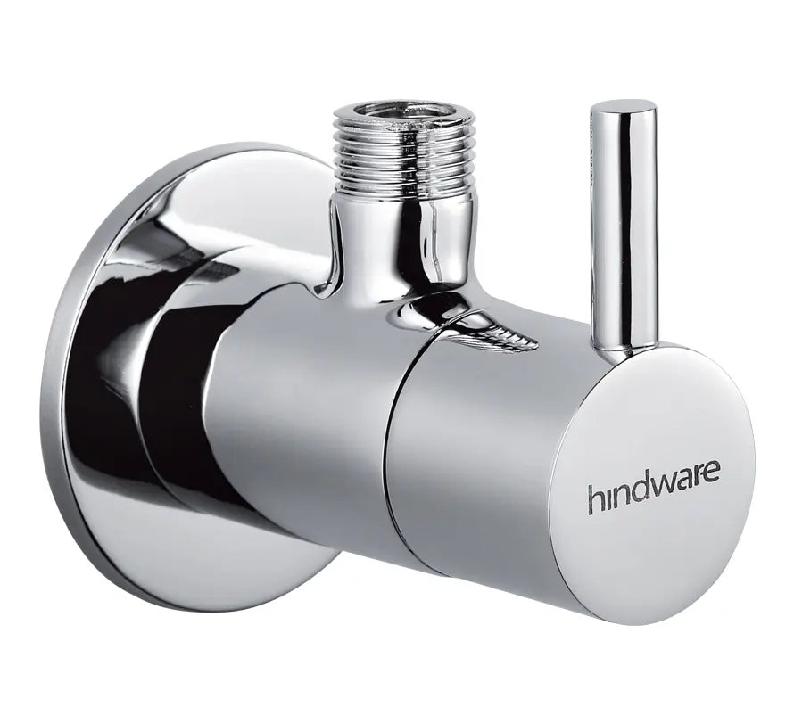 ANGLE COCK W/FLANGE - HINDWARE FAUCETS -  ( POLISHED CHROME - FLORA - 0x15 mm - 0inchX0.6inch )