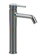 SINGLE LEVER BASIN MIXER TALL - HINDWARE FAUCETS -  ( POLISHED CHROME - FLORA-NEO CLASSIC - 0x15 mm - 0inchX0.5inch )