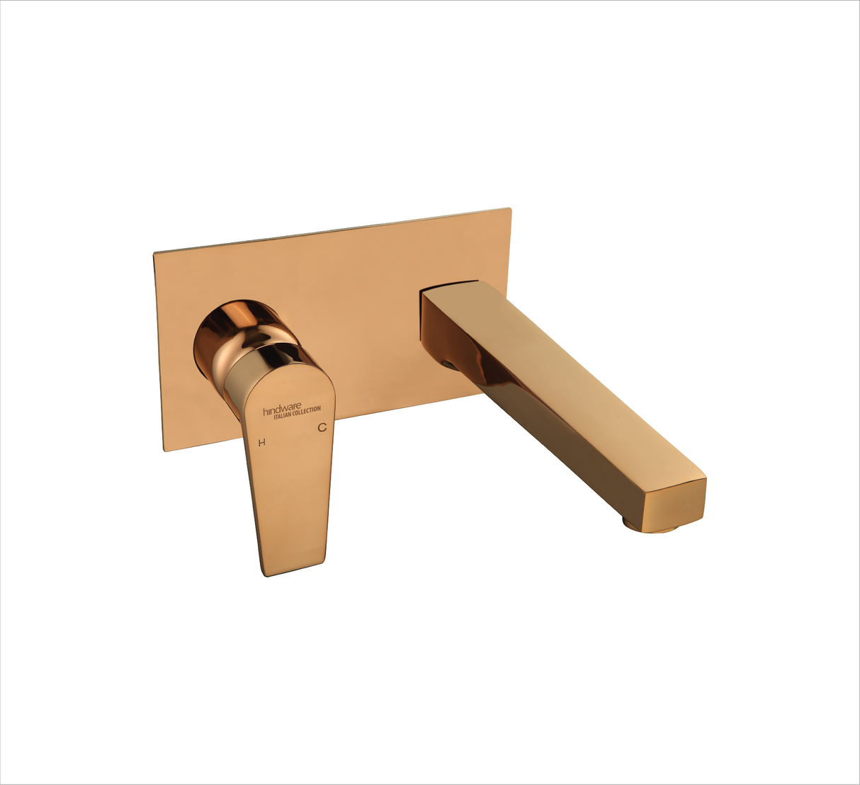 EXPOSED PARTKIT WALL MTD BASIN MIX - HINDWARE FAUCETS -  ( ROSE GOLD - ELEMENT-HUES - 0x15 mm - 0inchX0.5inch )