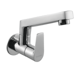 (PRUN)SINK COCK SWIVEL SPOUT-WALL MOUNT - HINDWARE FAUCETS -  ( POLISHED CHROME - ELEMENT-URBAN - 0x15 mm - 0inchX0.5inch )
