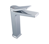 SINGLE LEVER BASIN MIXER TALL - HINDWARE FAUCETS -  ( POLISHED CHROME - EDGE-GEOMETRIC - 0x15 mm - 0inchX0.5inch )