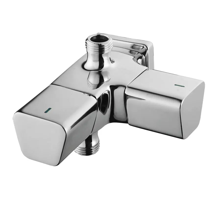 ANGULAR STOP COCK 2 IN 1 - HINDWARE FAUCETS -  ( POLISHED CHROME - STARC-GEOMETRIC - 0x15 mm - 0inchX0.6inch )