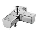 ANGULAR STOP COCK 2 IN 1 - HINDWARE FAUCETS -  ( POLISHED CHROME - STARC-GEOMETRIC - 0x15 mm - 0inchX0.6inch )