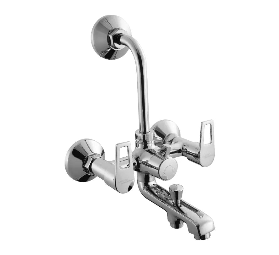 WALL MIXER 3 IN 1 - HINDWARE FAUCETS -  ( POLISHED CHROME - ASPIRO-URBAN - 0x15 mm - 0inchX0.6inch )