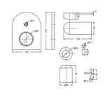 UPPER PARTS HIGH FLOW DIVERTER- F850091DCP - HINDWARE FAUCETS -  ( CHROME -  - 0x0 mm - 0inchx0inch )