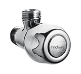 ANGULAR STOP COCK W/O WALL FLANGE (ECONOMY MODEL) - HINDWARE FAUCETS -  ( POLISHED CHROME - ADDONS - 0x15 mm - 0inchX0.5inch )