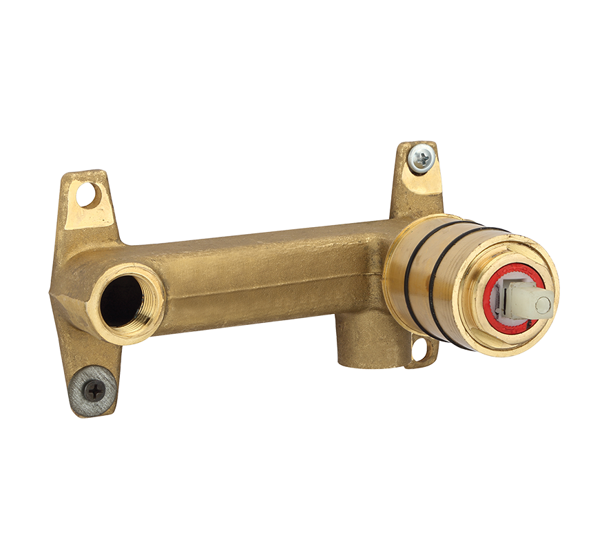 CONC BODY FOR WALL MOUNTED BASIN MIXER - HINDWARE FAUCETS -  ( POLISHED CHROME - ADDONS - 0x15 mm - 0inchX0.5inch )