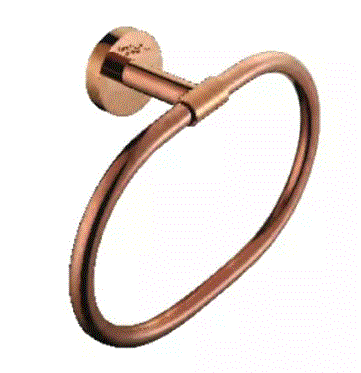 TOWEL RING - HINDWARE FAUCETS -  ( ROSE GOLD - ACCESSORIES-HUES - 0x0 mm - 0inchx0inch )