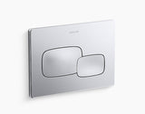 PEBBLE-FACE PLATE(FLUSH PLATE)PNEUMATIC - KOHLER PREMIUM -  ( POLISHED CHROME - PREMIUM - 0x0 mm - 0inchx0inch )