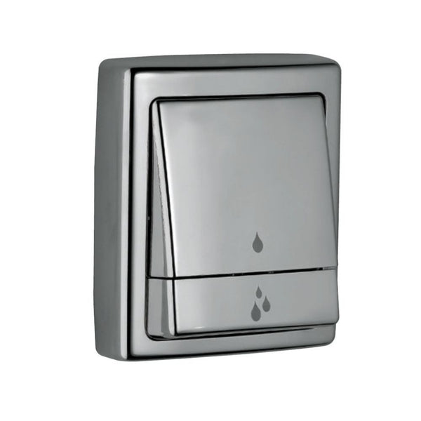 METROPOLE F/VALVE D/FLUSH RECT PLATE - JAQUAR FAUCETS - ( CHROME - FLUSH VALVE - 0x40 mm - 0inchX1.5inch )