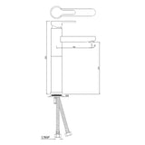 S.L. B/MIXER 150MM EXTD BRAIDED PIPES - JAQUAR FAUCETS -  ( CHROME - FUSION - 0x15 mm - 0inchX0.5inch )