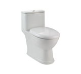 (PRUN) EWC FLORA 1 PIECE S-TRAP 220MM - HINDWARE -  ( STAR WHITE - FLORA - 620x370x670 mm - 24.8inchx14.8inchx26.8inch )