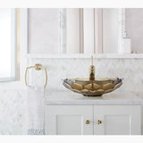 BRIOLETTE TABLE MOUNT WASH BASIN - KOHLER LUXURY -  ( TRANSLUCENT SANDALWOOD - LUXURY - 0x0 mm - 0inchx0inch )