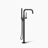 PURIST FREESTANDING BATH FAUCET TRIM - KOHLER LUXURY -  ( MATT BLACK - LUXURY - 0x15 mm - 0inchX0.6inch )
